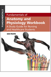 copertina di Fundamentals of Anatomy and Physiology Workbook: A Study Guide for Nurses and Healthcare ...