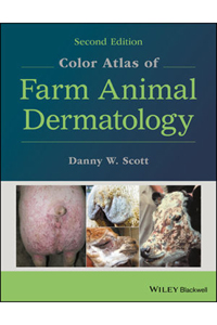 copertina di Color Atlas of Farm Animal Dermatology