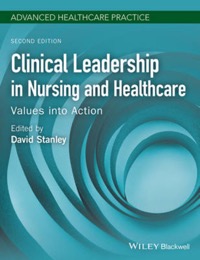 copertina di Clinical Leadership in Nursing and Healthcare: Values into Action