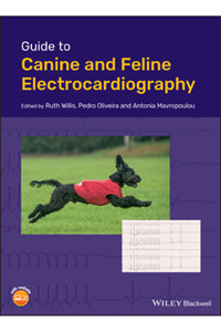 copertina di Guide to Canine and Feline Electrocardiography