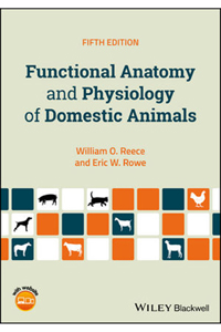 copertina di Functional Anatomy and Physiology of Domestic Animals