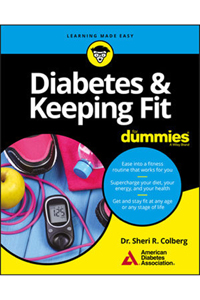 copertina di Diabetes and Keeping Fit For Dummies