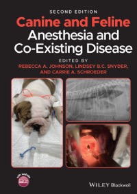 copertina di Canine and Feline Anesthesia and Co - Existing Disease