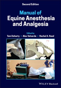 copertina di Manual of Equine Anesthesia and Analgesia