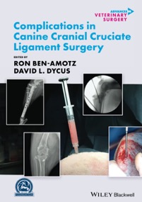 copertina di Complications in Canine Cranial Cruciate Ligament Surgery