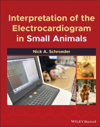 copertina di Interpretation of the Electrocardiogram in Small Animals
