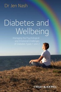 copertina di Diabetes and Wellbeing: Managing the Psychological and Emotional Challenges of Diabetes ...