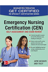 copertina di Emergency Nursing Certification ( CEN ): Self - Assessment and Exam Review