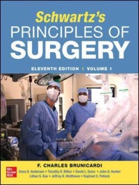 copertina di Schwartz' s principles of surgery
