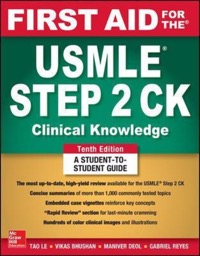 copertina di First Aid for the USMLE Step 2 CK - Clinical Knowledge