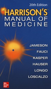 copertina di Harrison' s manual of medicine