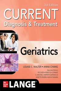 copertina di Current Diagnosis and Treatment - Geriatrics