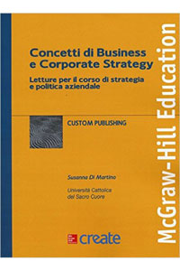 copertina di Concetti di business e corporate strategy - Custom Publishing