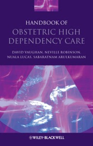 copertina di Handbook of Obstetric High Dependency Care