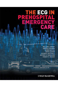 copertina di The ECG in Prehospital Emergency Care