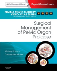 copertina di Surgical Management of Pelvic Organ Prolapse Female Pelvic Surgery Video Atlas Series: ...