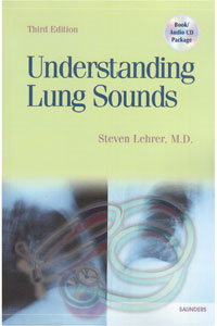 copertina di Understanding Lung Sounds - Audio CD included