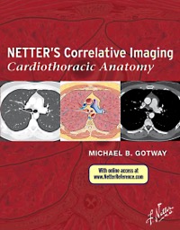 copertina di Netter’ s Correlative Imaging : Cardiothoracic Anatomy with Online Access