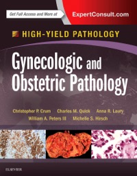 copertina di Gynecologic and Obstetric Pathology - A Volume in the High Yield Pathology Series