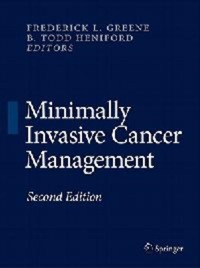 copertina di Minimally Invasive Cancer Management