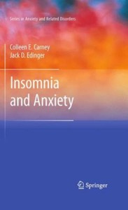 copertina di Insomnia and Anxiety