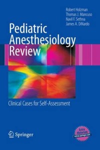 copertina di Pediatric Anesthesiology Review - Clinical Cases for Self - Assessment