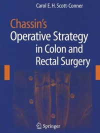 copertina di Chassin' s Operative Strategy in Colon and Rectal Surgery