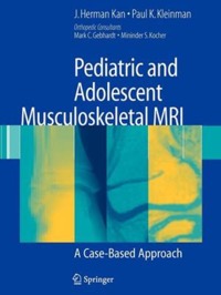 copertina di Pediatric and Adolescent Musculoskeletal MRI ( Magnetic resonance imaging ) - A Case-Based ...
