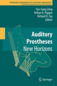 copertina di Auditory Prostheses - New Horizons