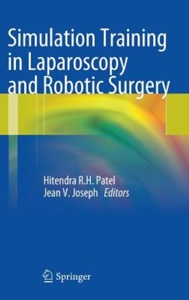 copertina di Simulation Training in Laparoscopy and Robotic Surgery