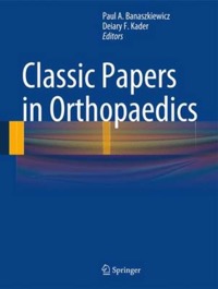 copertina di Classic Papers in Orthopaedics