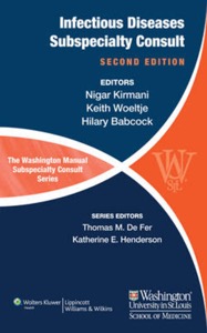 copertina di The Washington Manual of Infectious Disease Subspecialty Consult