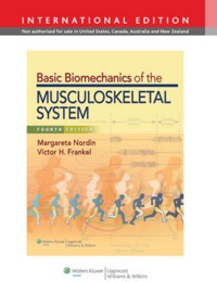 copertina di Basic Biomechanics of the Musculoskeletal System