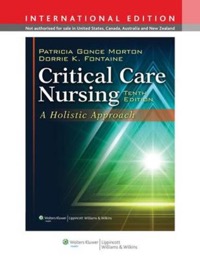 copertina di Critical Care Nursing - A Holistic Approach
