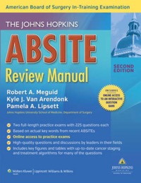copertina di The Johns Hopkins ABSITE Review Manual