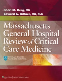 copertina di The Massachusetts General Hospital Review of Critical Care Medicine