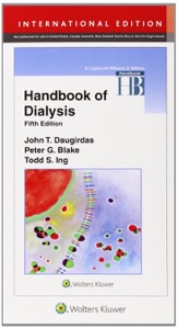 copertina di Handbook of Dialysis