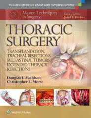 copertina di Master Techniques in Surgery: Thoracic Surgery - Transplantation, Tracheal Resections, ...