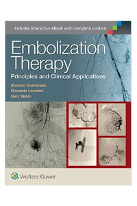 copertina di Embolization Therapy - Principles and Clinical Applications
