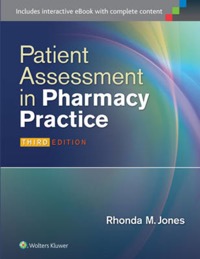 copertina di Patient Assessment in Pharmacy Practice