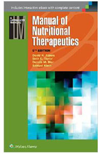 copertina di Manual of Nutritional Therapeutics