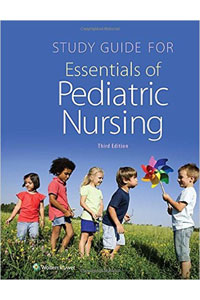 copertina di Study Guide for Essentials of Pediatric Nursing