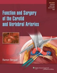 copertina di Function and Surgery of the Carotid and Vertebral Arteries 