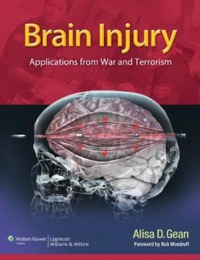 copertina di Brain Injury - Applications from War and Terrorism