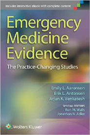 copertina di Emergency Medicine Evidence - The practice - changing studies