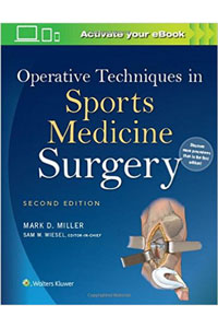 copertina di Operative Techniques in Sports Medicine Surgery