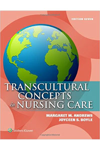 copertina di Transcultural Concepts in Nursing Care