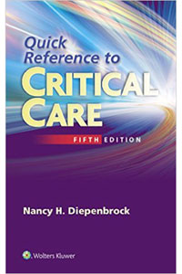 copertina di Quick Reference to Critical Care