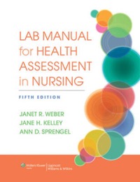 copertina di Lab Manual for Health Assessment in Nursing - Revised and reprint
