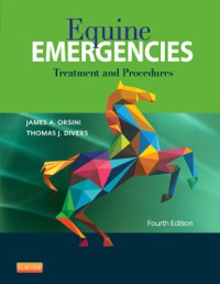 copertina di Equine Emergencies - Treatment and Procedures
